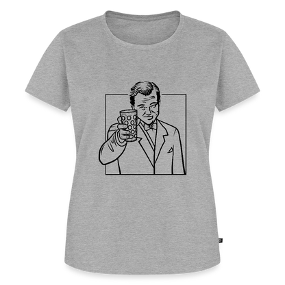 Damen T-Shirt mit stilvollem Schorle Motiv im Gatsby Stil