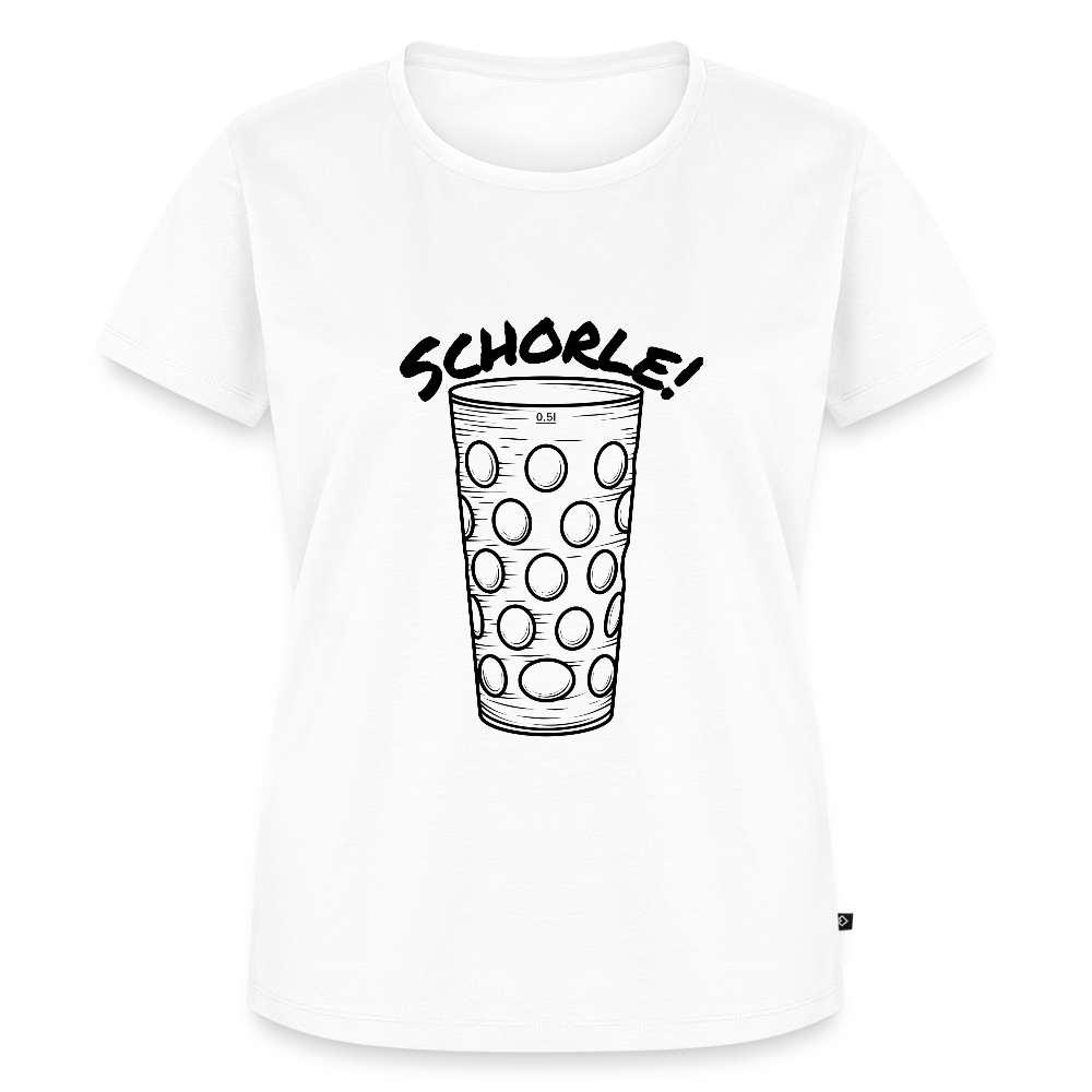 Pfalz Damen Shirt mit Dubbeglas und Schorle Motiv
