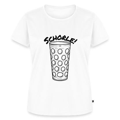 Pfalz Damen Shirt mit Dubbeglas und Schorle Motiv