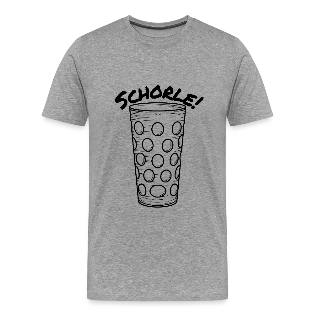 Pfalz Herren Shirt mit Dubbeglas und Schorle Motiv