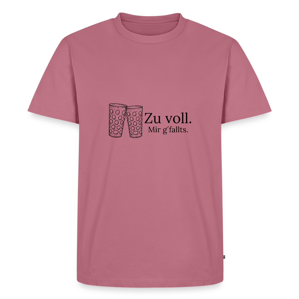 Herren T-Shirt mit Dubbegläsern und lustigem Pfalz Spruch
