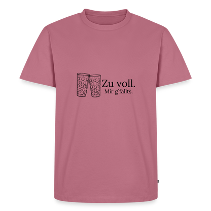 Herren T-Shirt mit Dubbegläsern und lustigem Pfalz Spruch