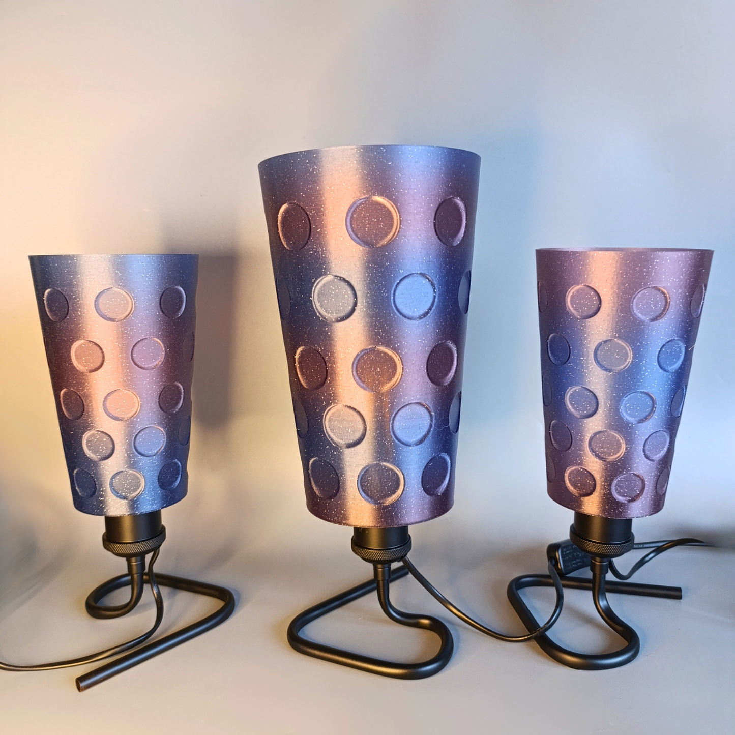 Dubbeglas Lampe Einzelstücke