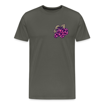 Herren Shirt mit Traubendolde auf der Brust