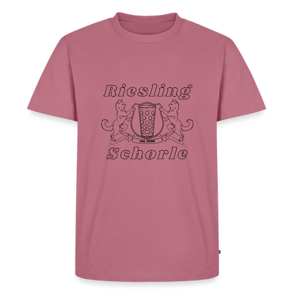 Herren T-Shirt mit Riesling und Schorle Motiv