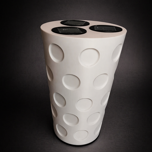 XL Dubbeglas Solarlampe als Pfälzer Garten Deko